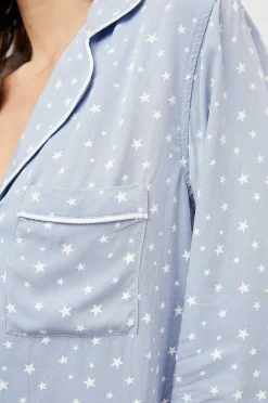 Vrouwen Rails Kellen Pyjamaset - Blauw Witte Sterren