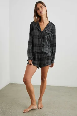 Vrouwen Rails Kellen Pyjamaset - Houtskool Jet Lightning