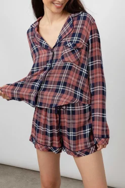 Vrouwen Rails Kellen Pyjamaset - Rose Marine Wit