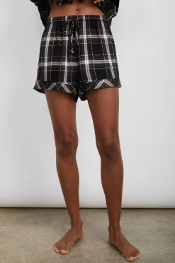 Vrouwen Rails Kellen Pyjamaset - Wit Kalamata Zwart