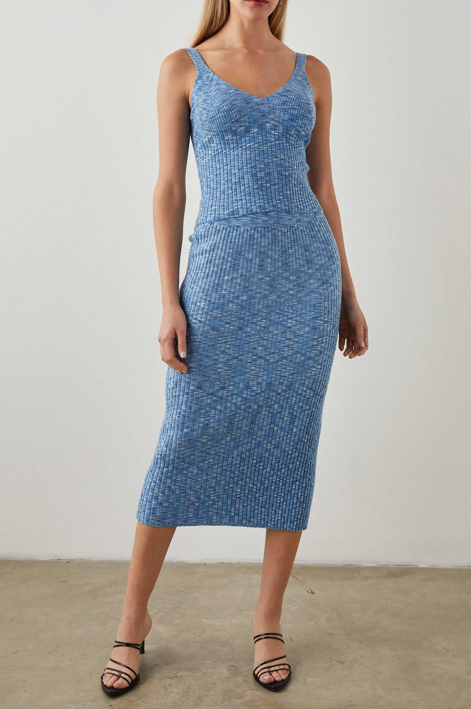 Vrouwen Rails Kendall Rok - Blauwe Multi Ruimteverf