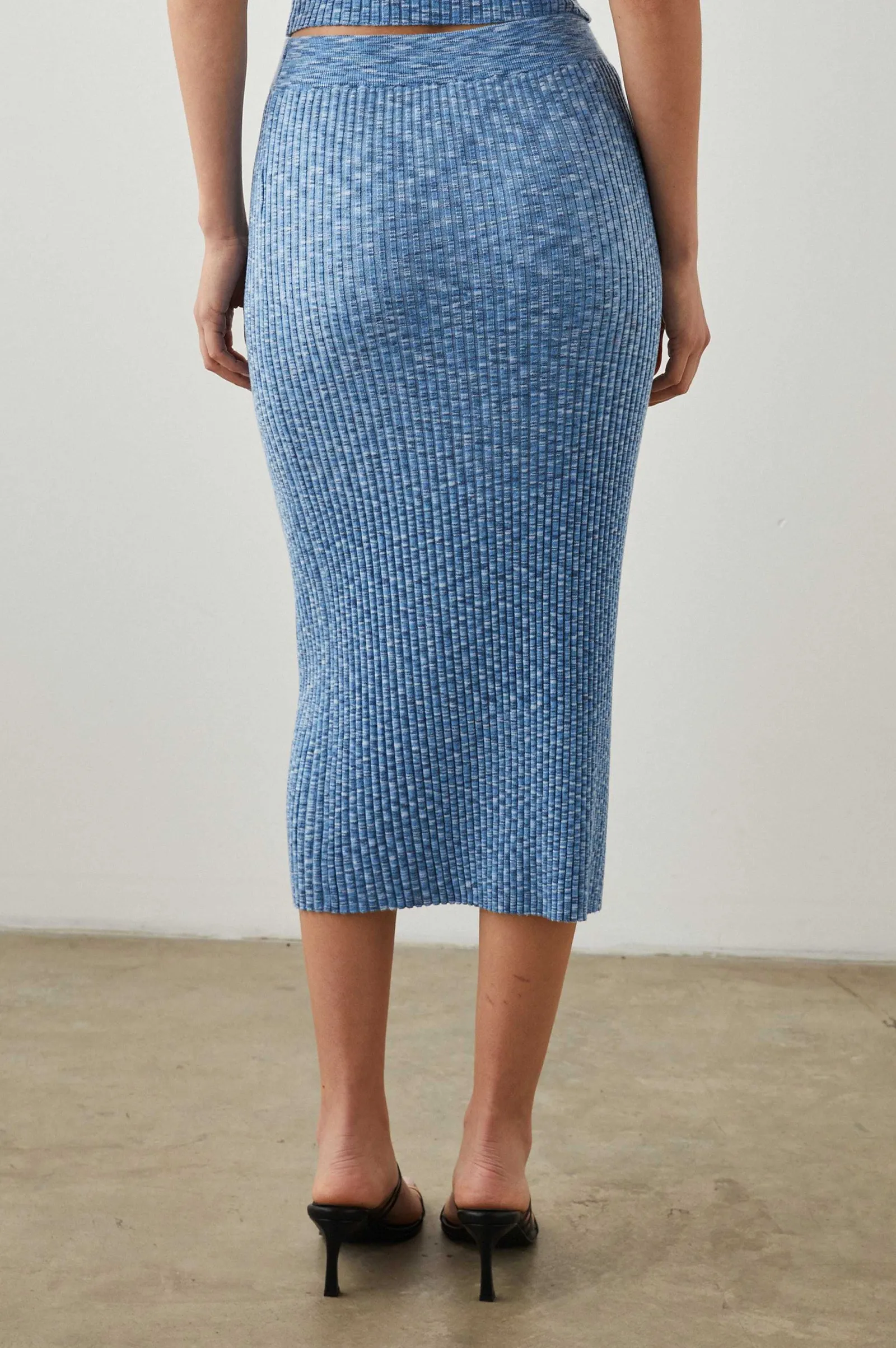 Vrouwen Rails Kendall Rok - Blauwe Multi Ruimteverf