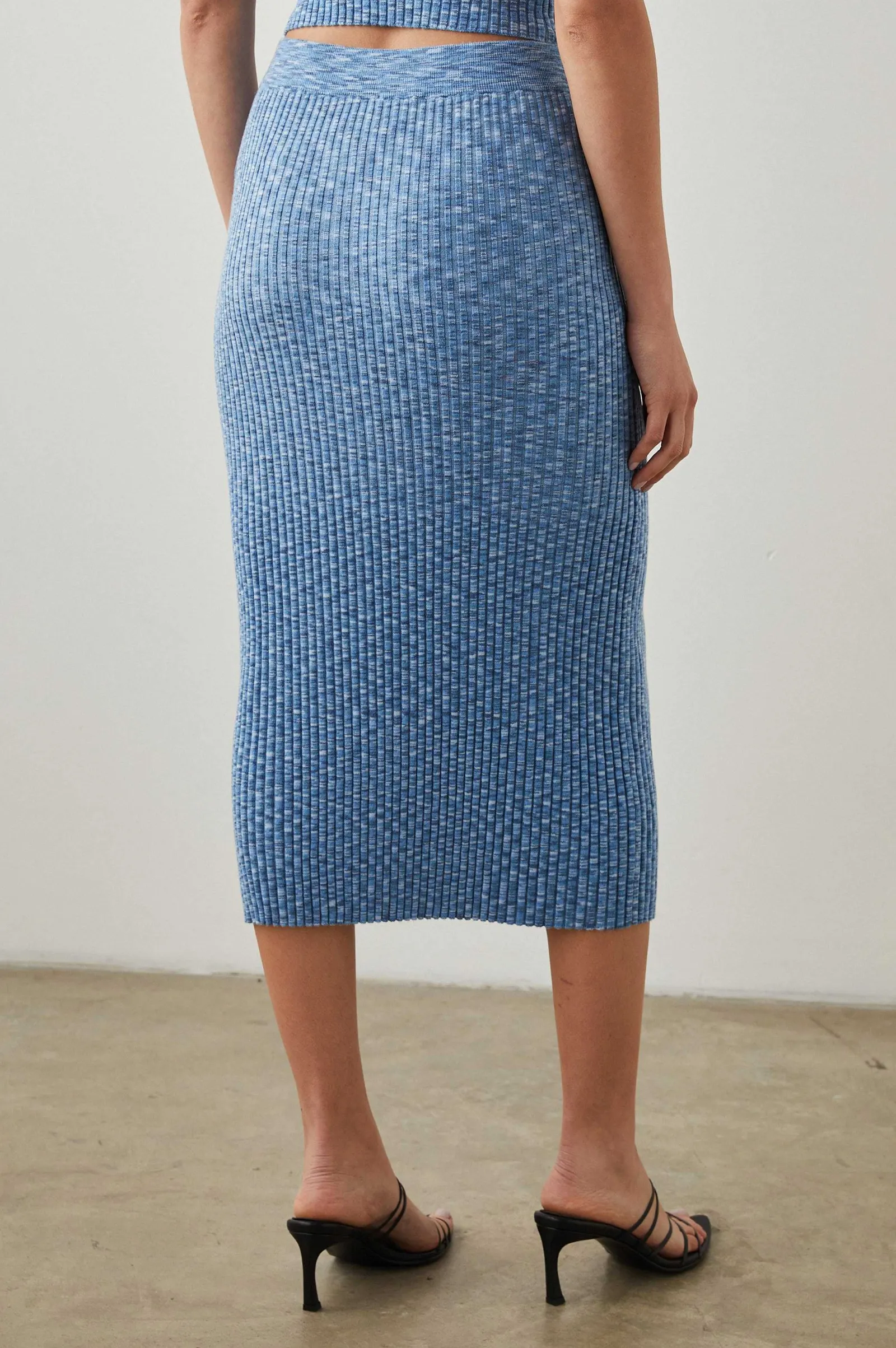 Vrouwen Rails Kendall Rok - Blauwe Multi Ruimteverf