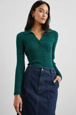 Vrouwen Rails Kennedy Trui - Evergreen