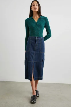 Vrouwen Rails Kennedy Trui - Evergreen