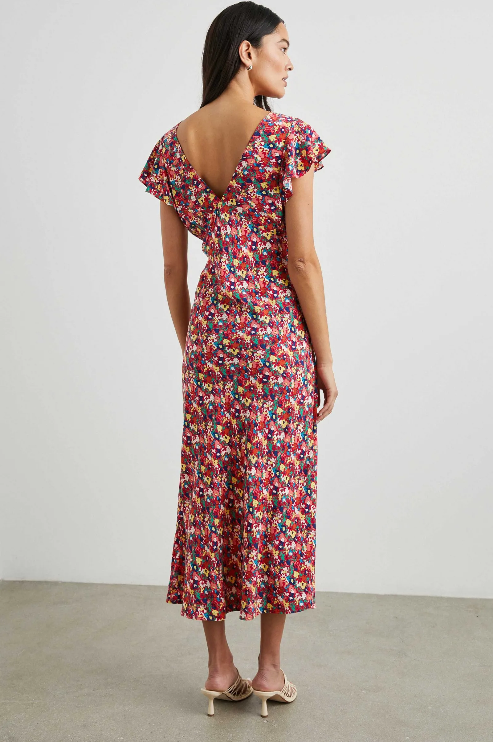 Vrouwen Rails Kenz Jurk - Scharlaken Bloemen