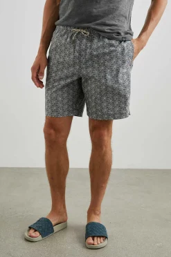 Heren Rails Kian Zwem Kort - Tribal Batik Celestial