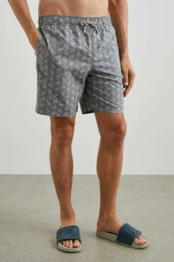 Heren Rails Kian Zwem Kort - Tribal Batik Celestial
