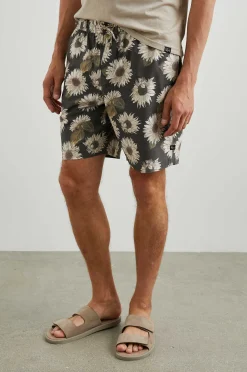 Heren Rails Kian Zwem Kort - Zonnebloem Twirl Bark