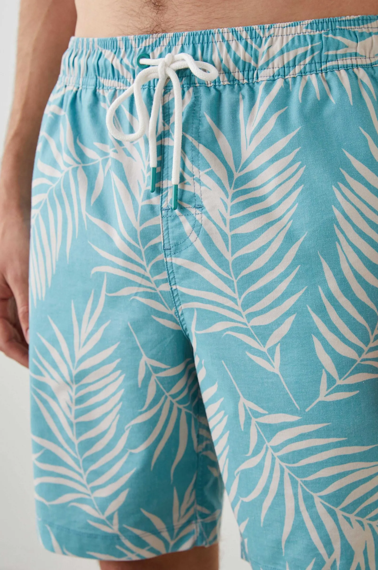 Heren Rails Kian Zwemkort - Palm Shadow Aqua