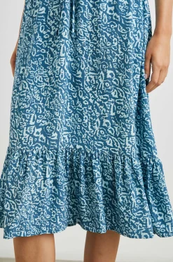 Vrouwen Rails Kiki-Jurk - Blauw Havana
