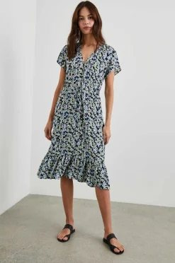 Vrouwen Rails Kiki-Jurk - Midnight Weide Bloemen