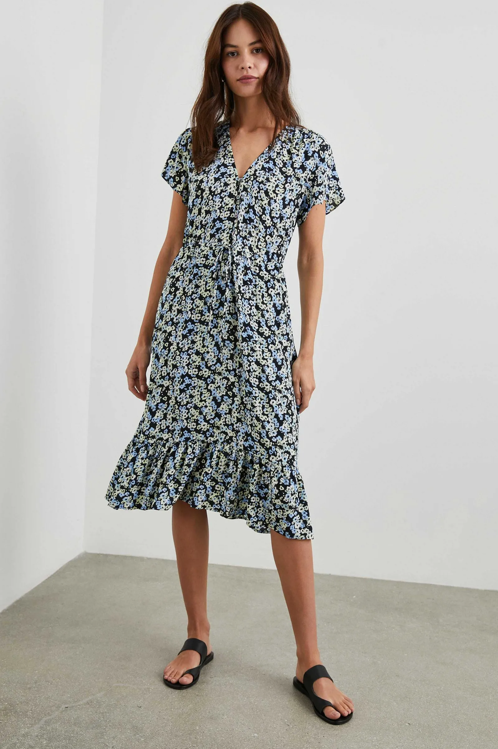 Vrouwen Rails Kiki-Jurk - Midnight Weide Bloemen