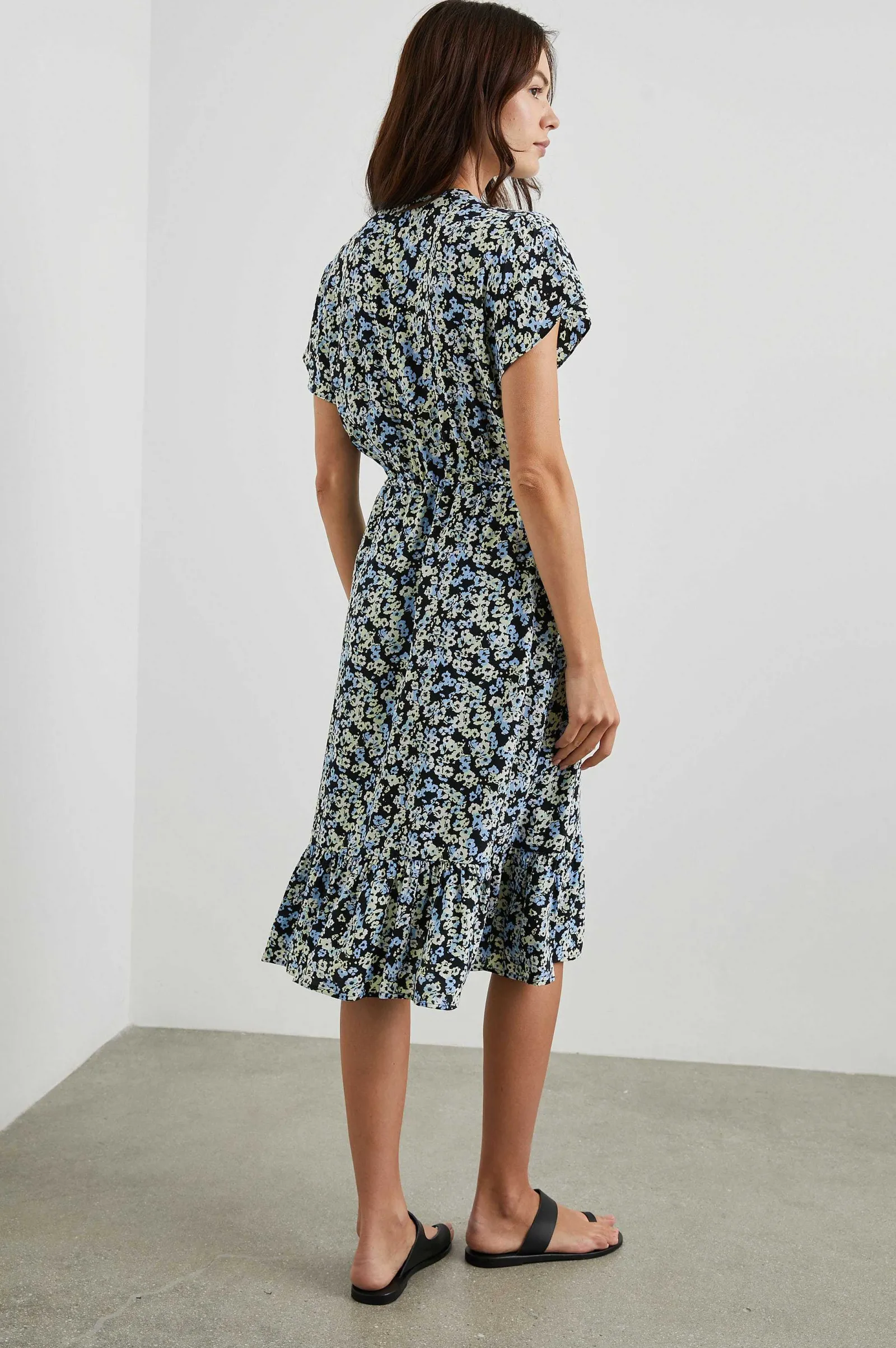 Vrouwen Rails Kiki-Jurk - Midnight Weide Bloemen