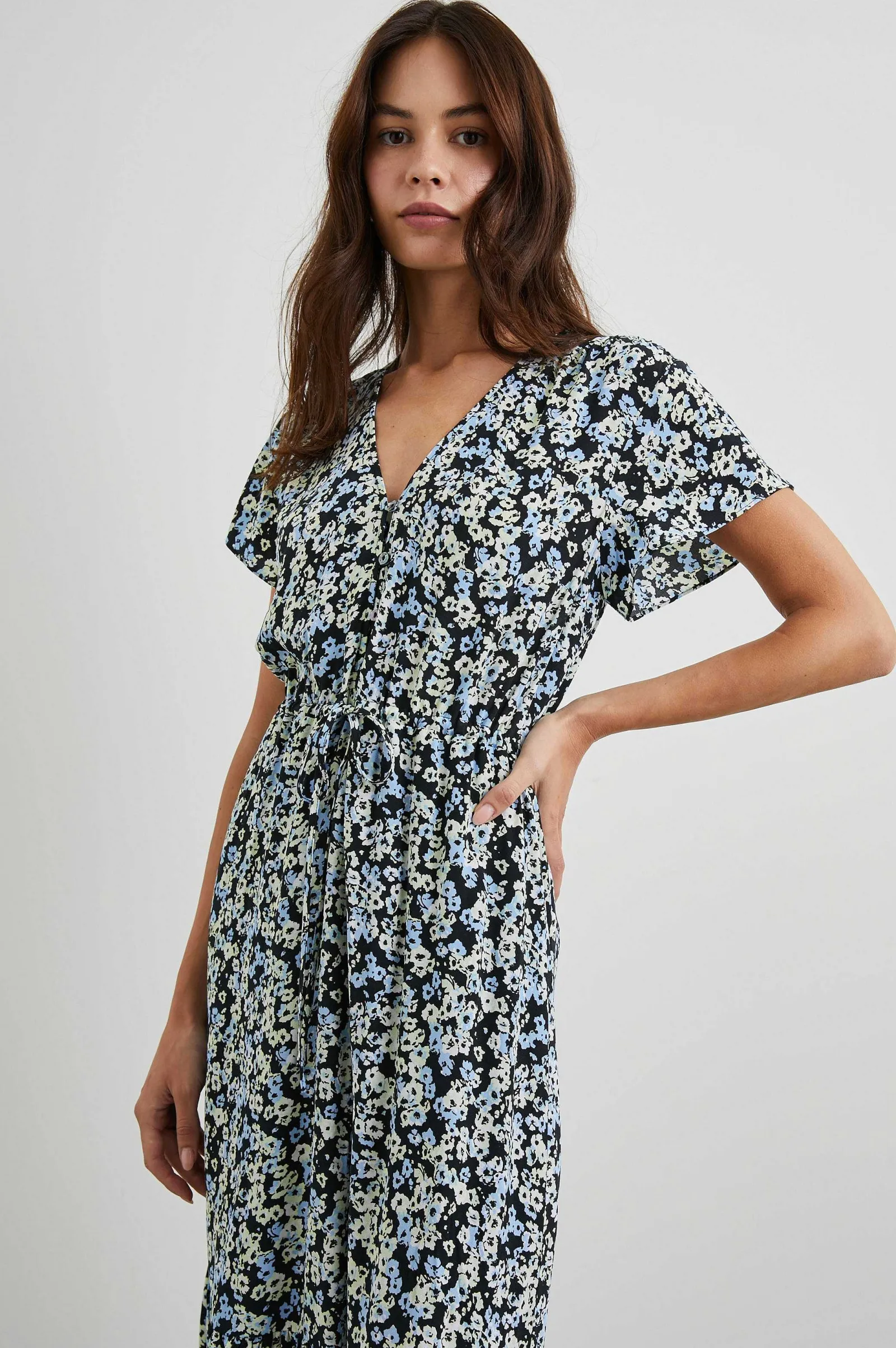 Vrouwen Rails Kiki-Jurk - Midnight Weide Bloemen