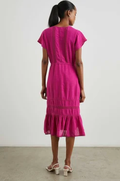 Vrouwen Rails Kiki-Jurk - Stralend Kantendetail