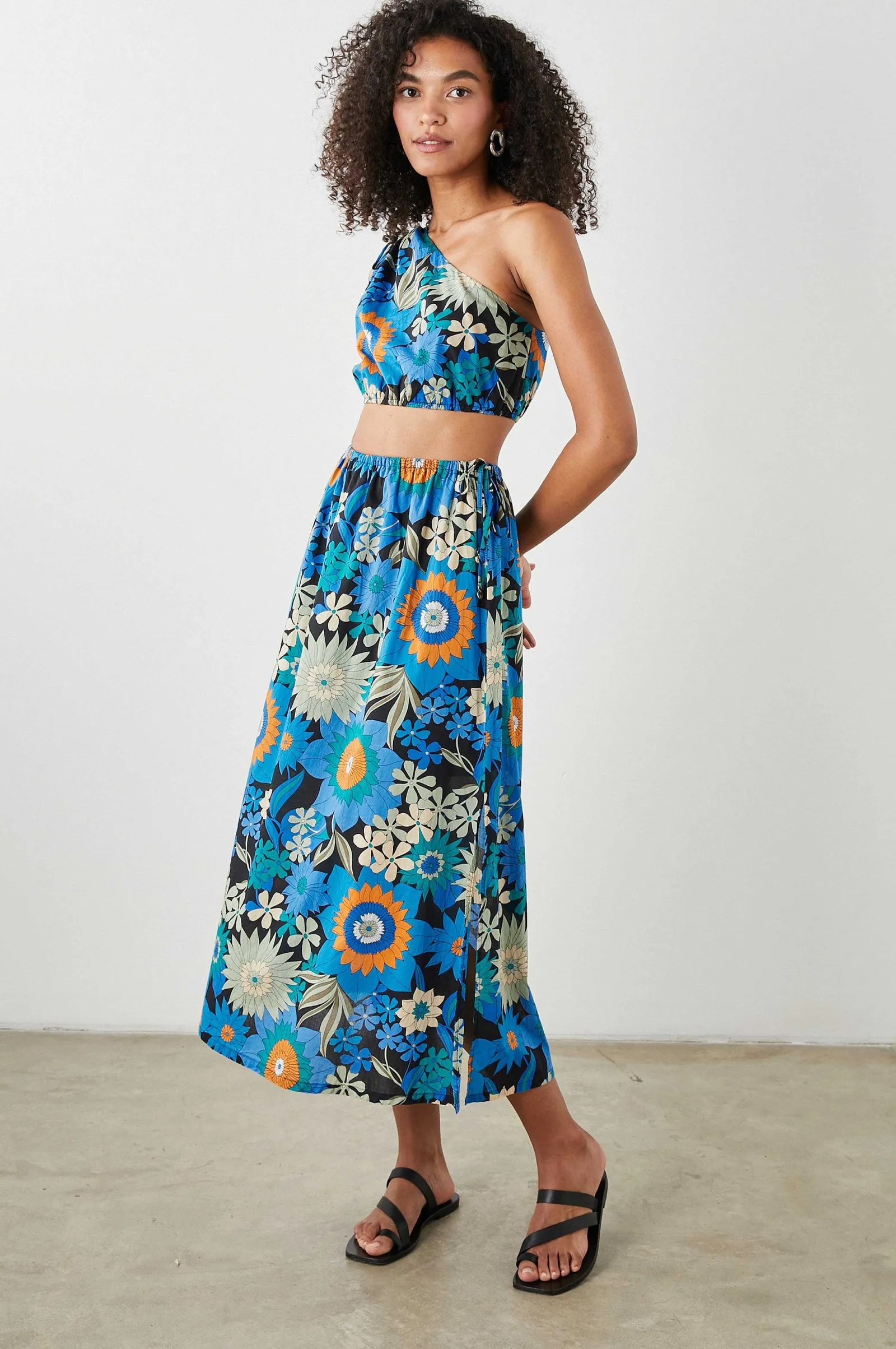 Vrouwen Rails Kim Top - Azul Wildbloemen
