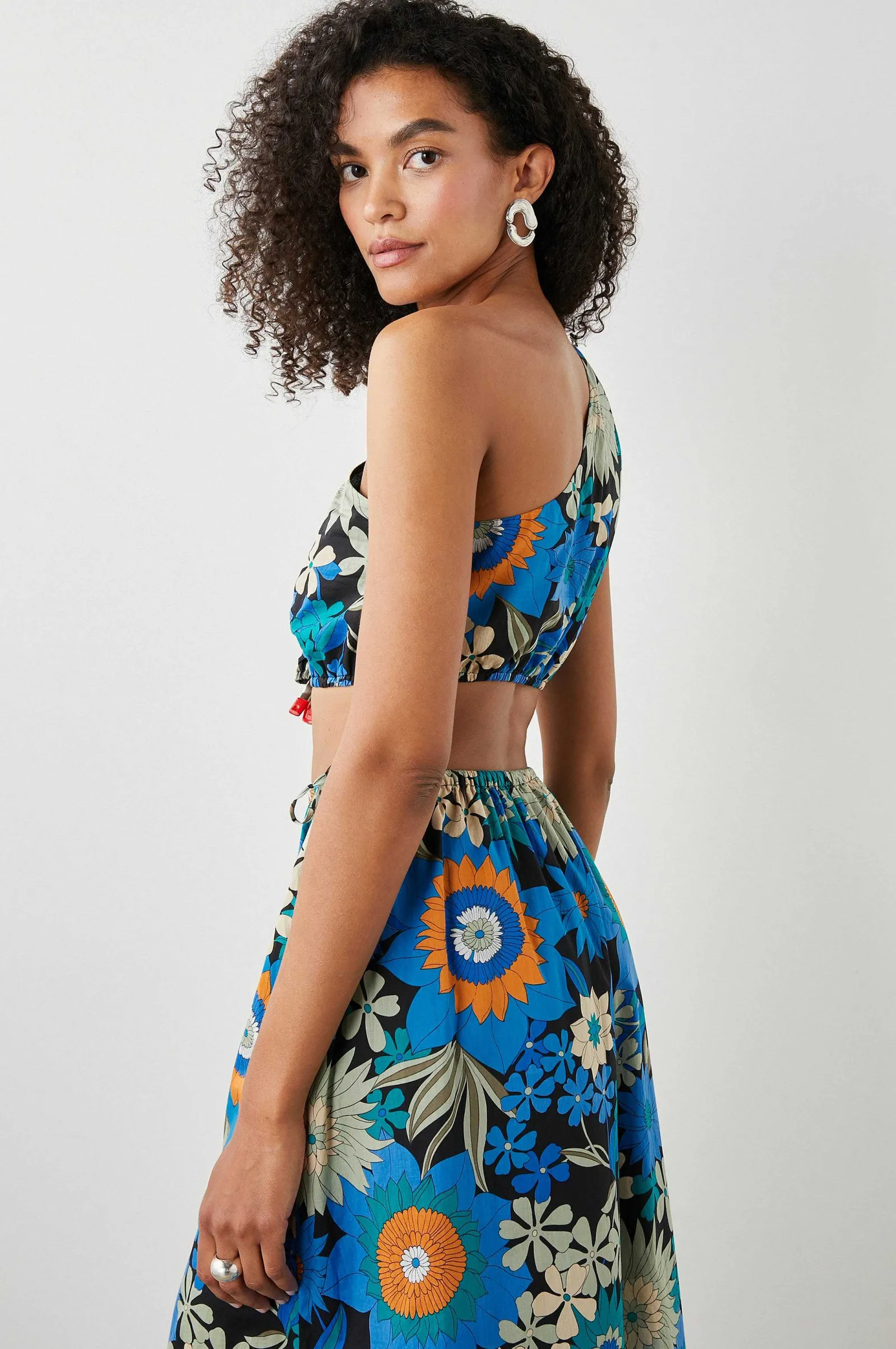 Vrouwen Rails Kim Top - Azul Wildbloemen