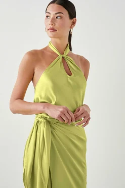 Vrouwen Rails Kimia Top - Chartreuse