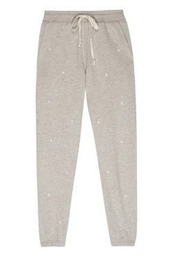 Vrouwen Rails Kingston Sweatpant - Heather Bruin Geborduurde Sterren
