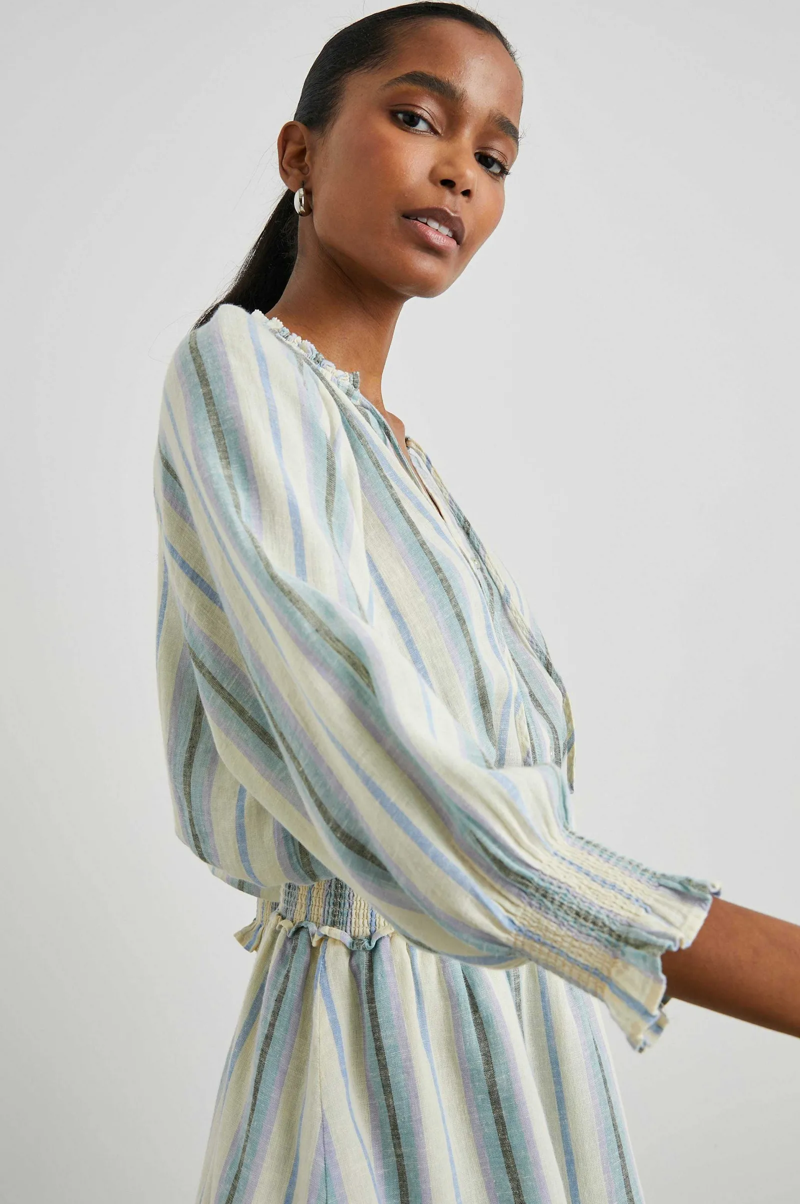 Vrouwen Rails Kristal Jurk - Catania Stripe