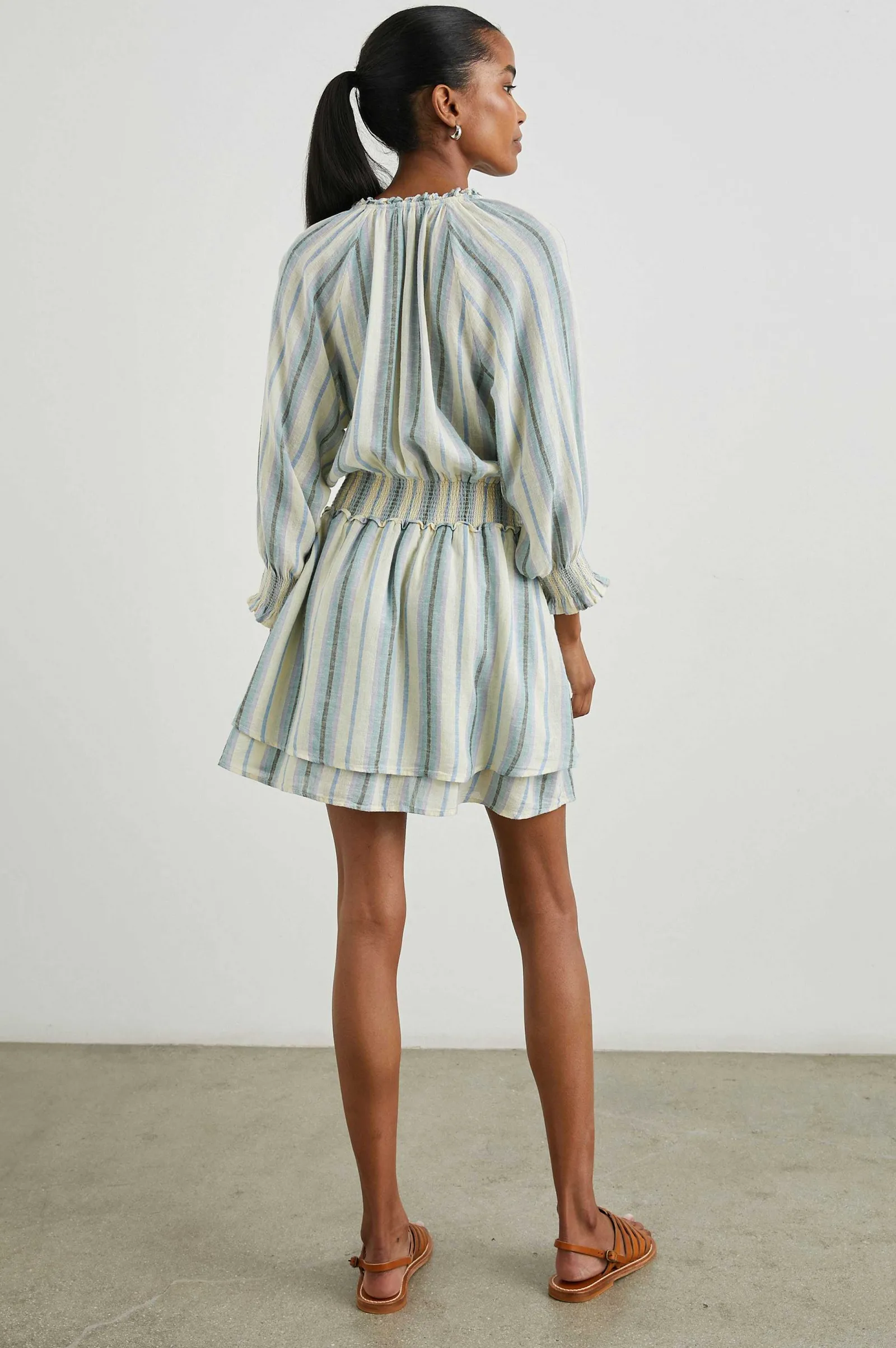 Vrouwen Rails Kristal Jurk - Catania Stripe