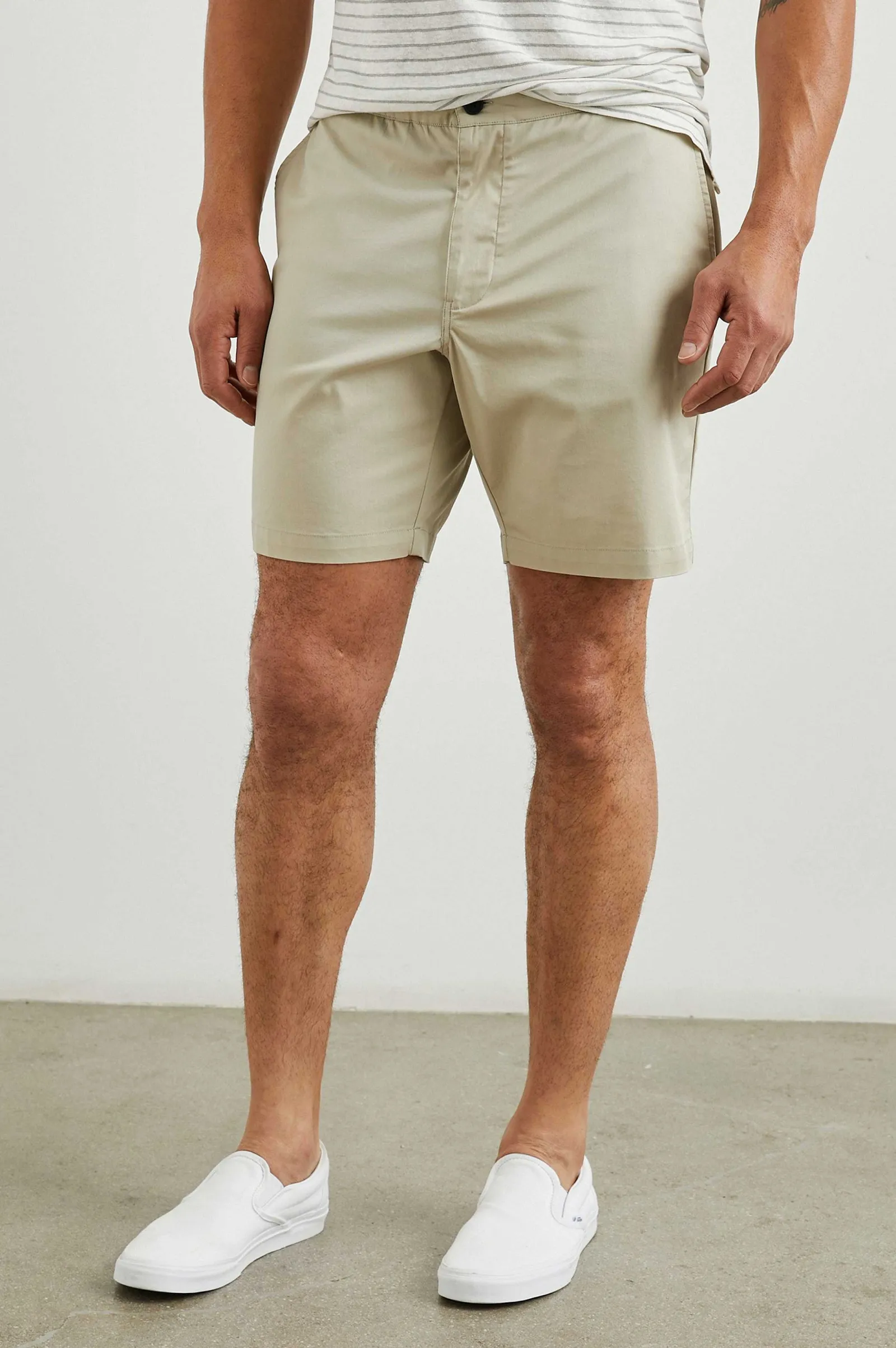 Heren Rails Laguna Kort - Erfgoed Khaki