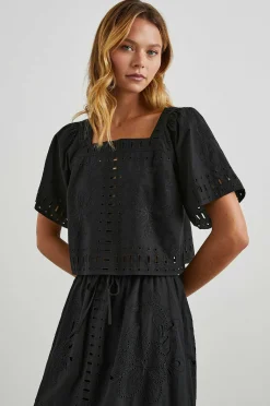 Vrouwen Rails Laine Top - Zwart