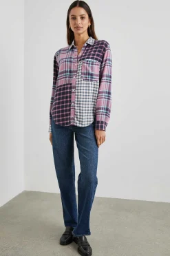 Vrouwen Rails Lakin Shirt - Rose Agave Gemengde Plaid