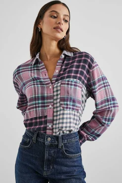 Vrouwen Rails Lakin Shirt - Rose Agave Gemengde Plaid