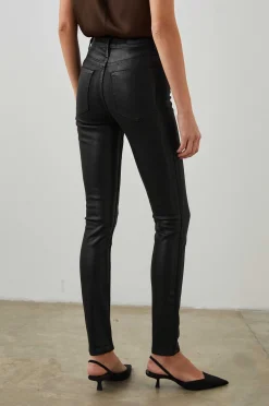 Vrouwen Rails Larchmont Skinny - Gecoate Noir