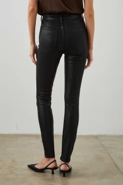 Vrouwen Rails Larchmont Skinny - Gecoate Noir