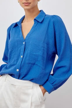 Vrouwen Rails Lauren Overhemd - Paleis Blauw
