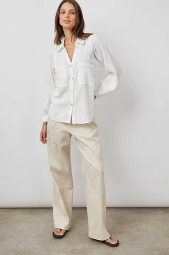 Vrouwen Rails Lauren Overhemd - Wit