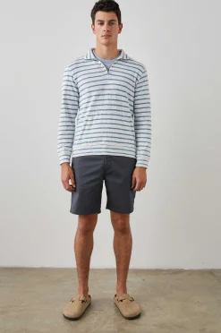 Heren Rails Leorio Sweatshirt - Canvas Met Bretonse Strepen