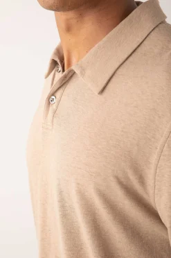 Heren Rails Levant Poloshirt - Bulgur