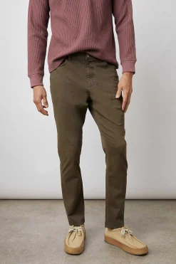 Heren Rails Lewis Broek - Donker Olijf