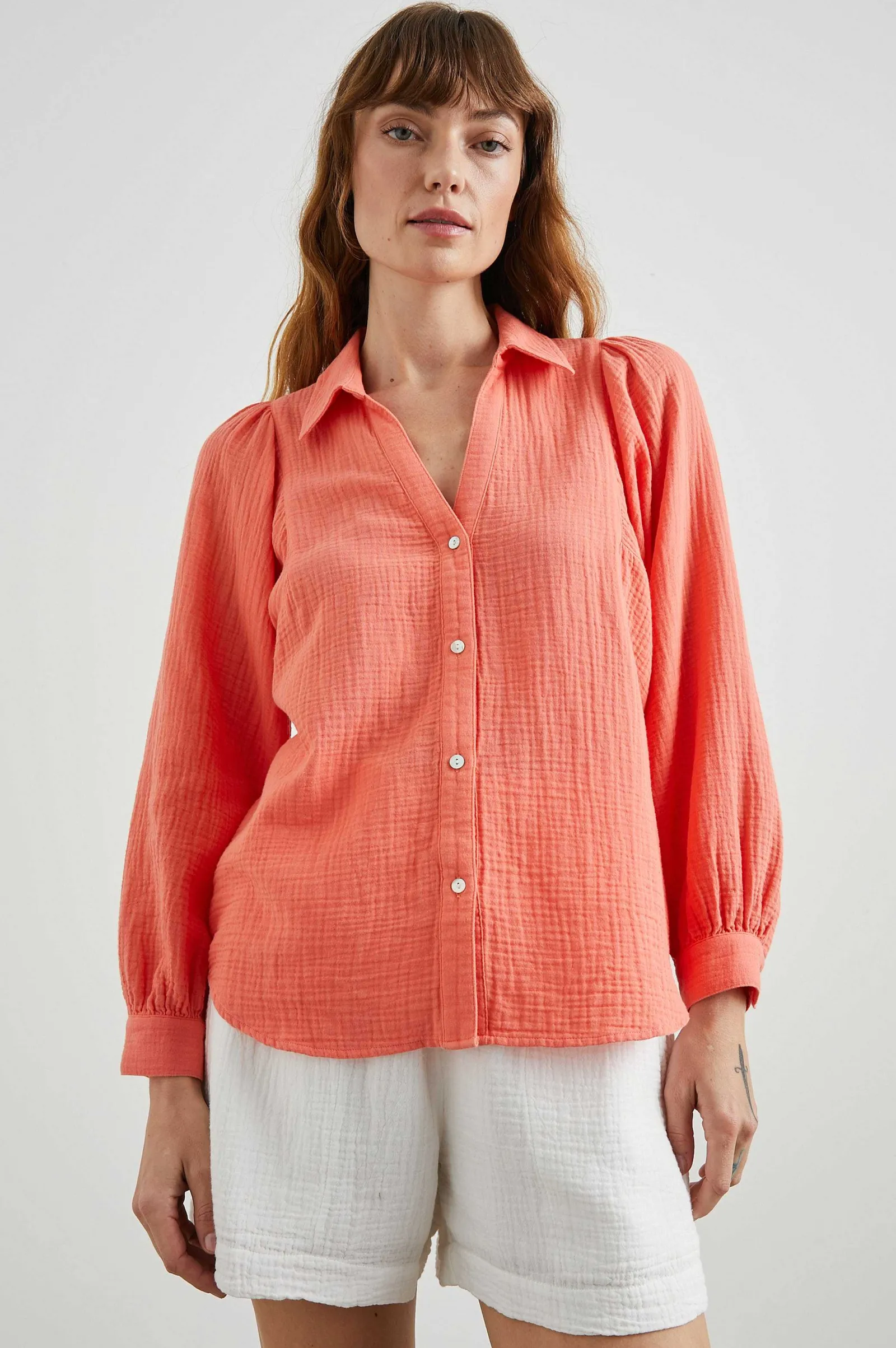 Vrouwen Rails Lo Shirt - Papaja