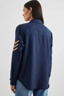 Vrouwen Rails Loren Overhemdjas - Marine