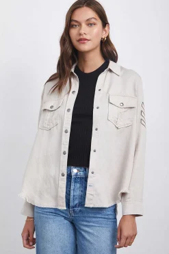 Vrouwen Rails Loren Overhemdjas - Steen Rosegold Militaire