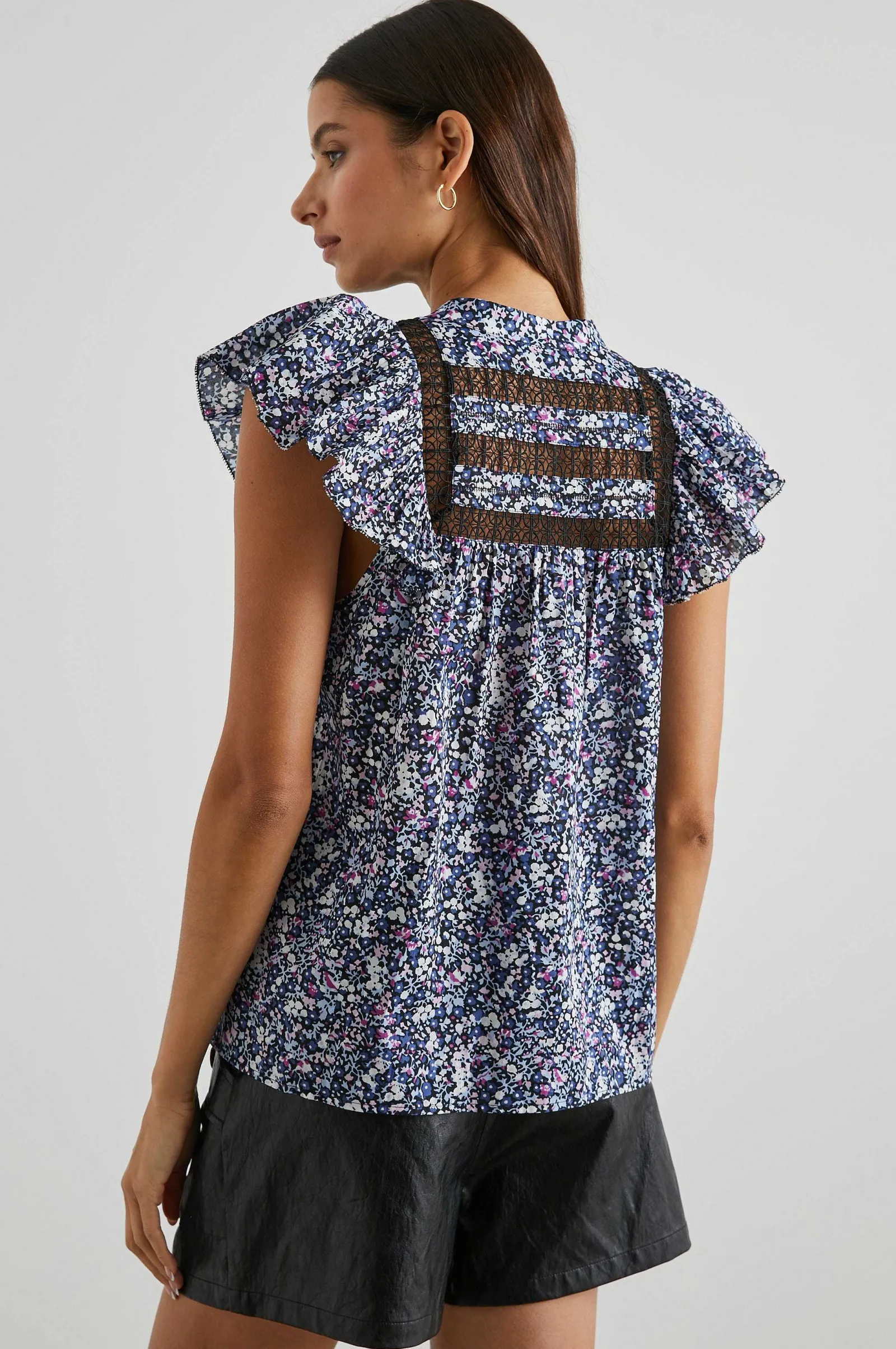 Vrouwen Rails Louella Top - Middernacht Hyacint