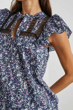 Vrouwen Rails Louella Top - Middernacht Hyacint