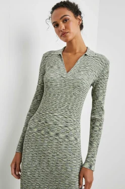 Vrouwen Rails Luciana Jurk - Munt Marine Ruimteverf