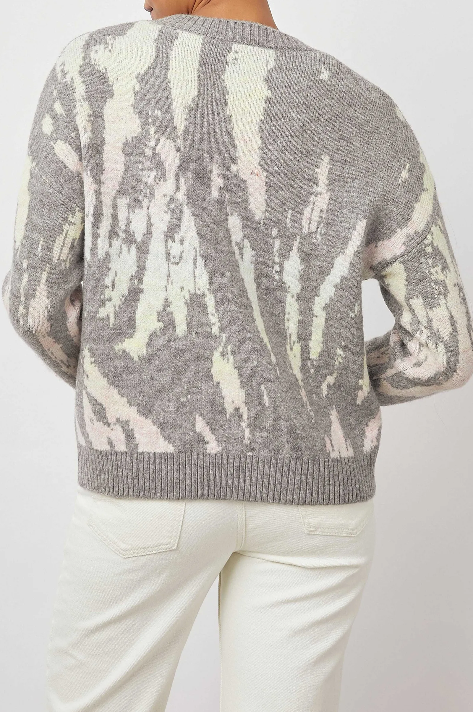 Vrouwen Rails Maagd Sweater - Grijze Tie-Dye