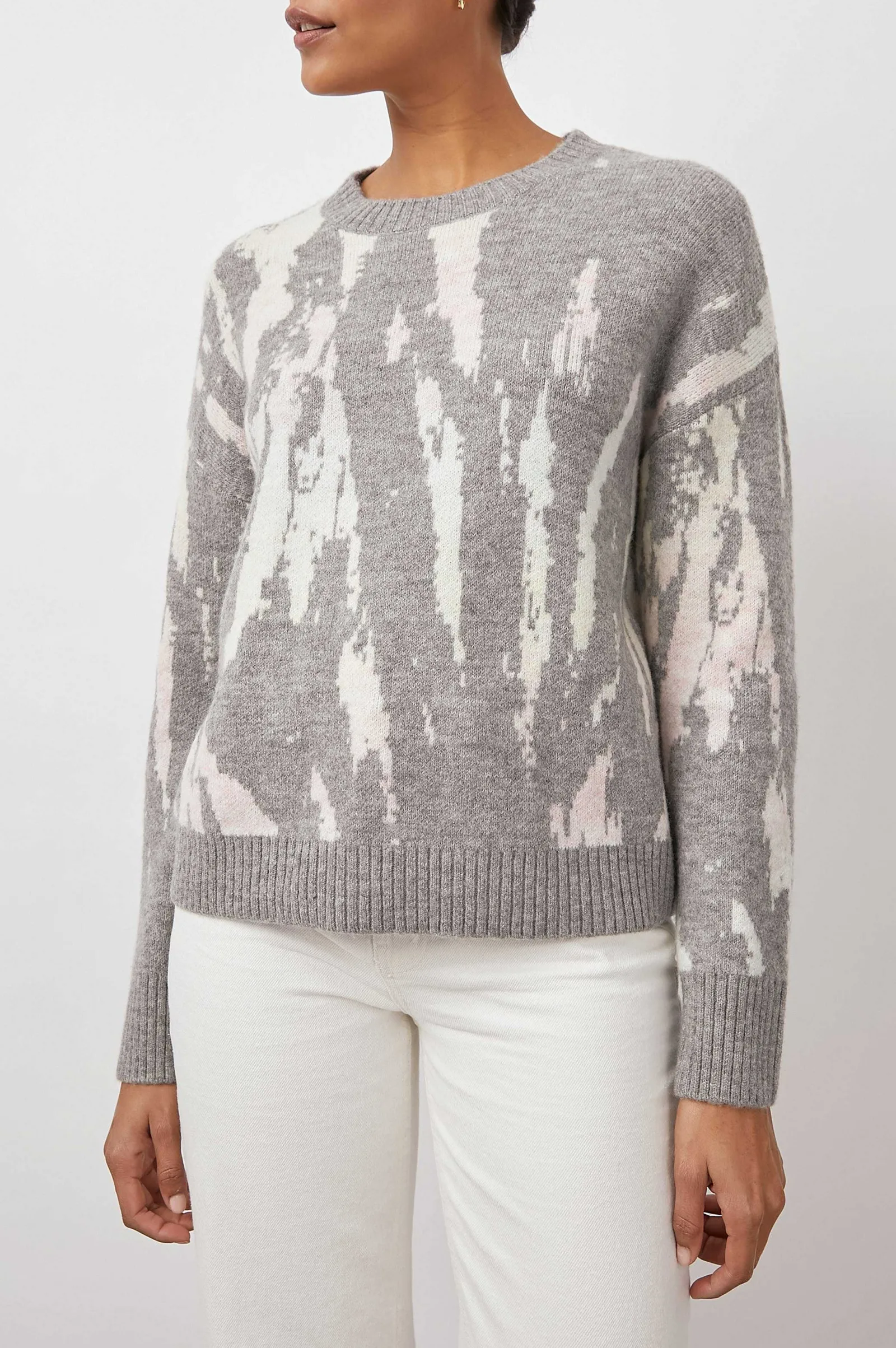 Vrouwen Rails Maagd Sweater - Grijze Tie-Dye