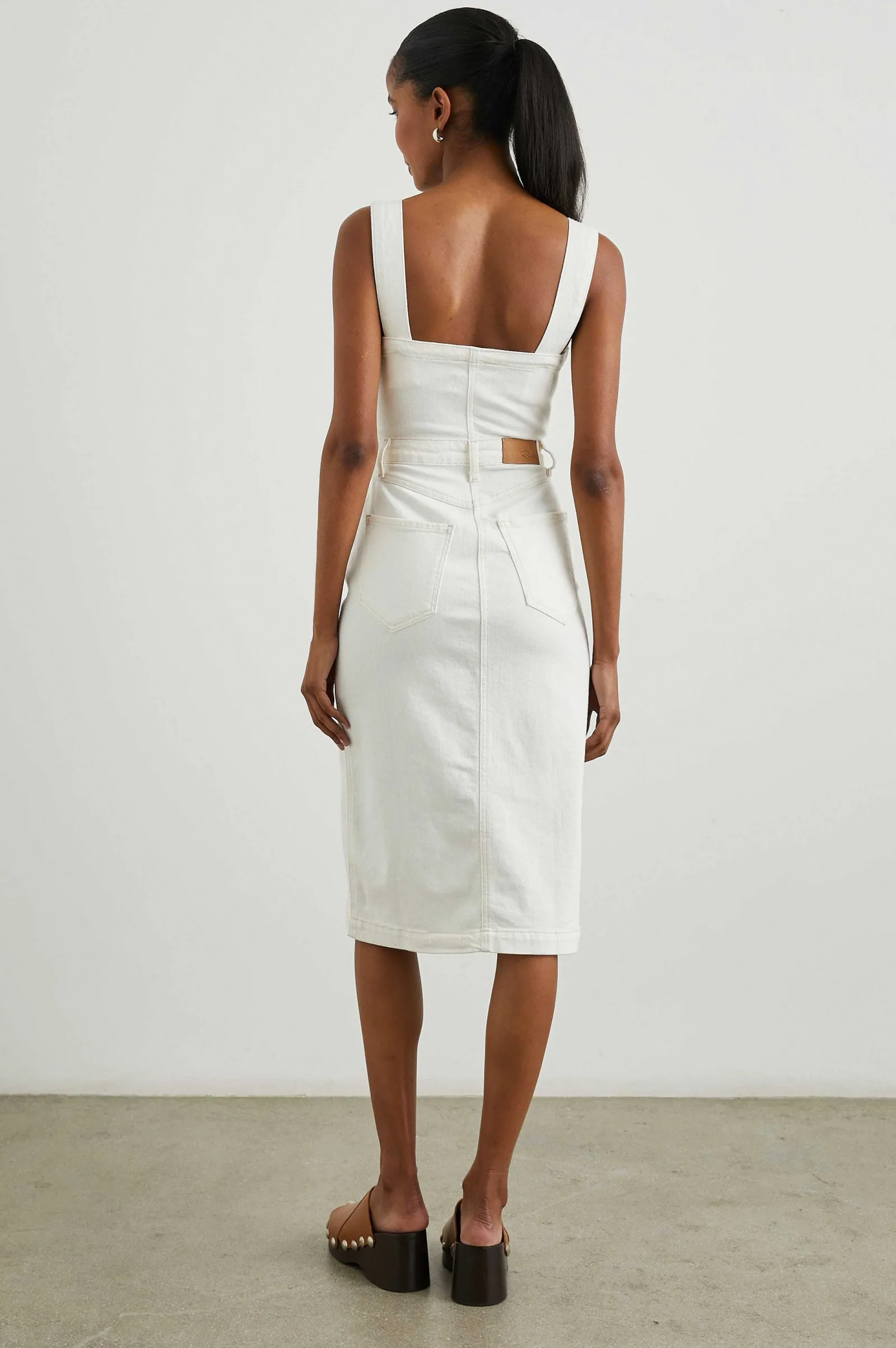 Vrouwen Rails Malibu Jurk - Vintage Ecru
