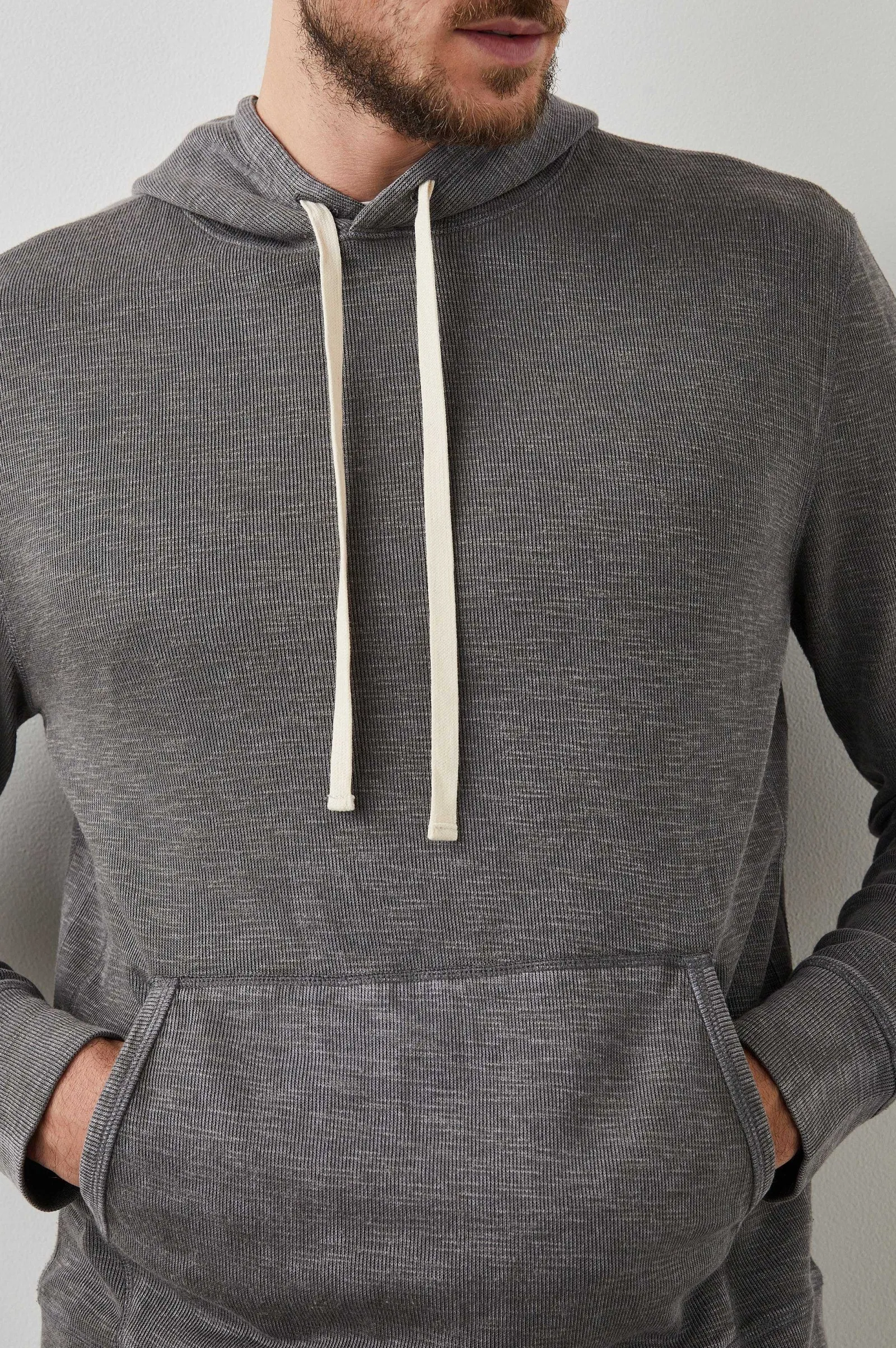 Heren Rails Mammoet Hoodie - Gewassen Zwart