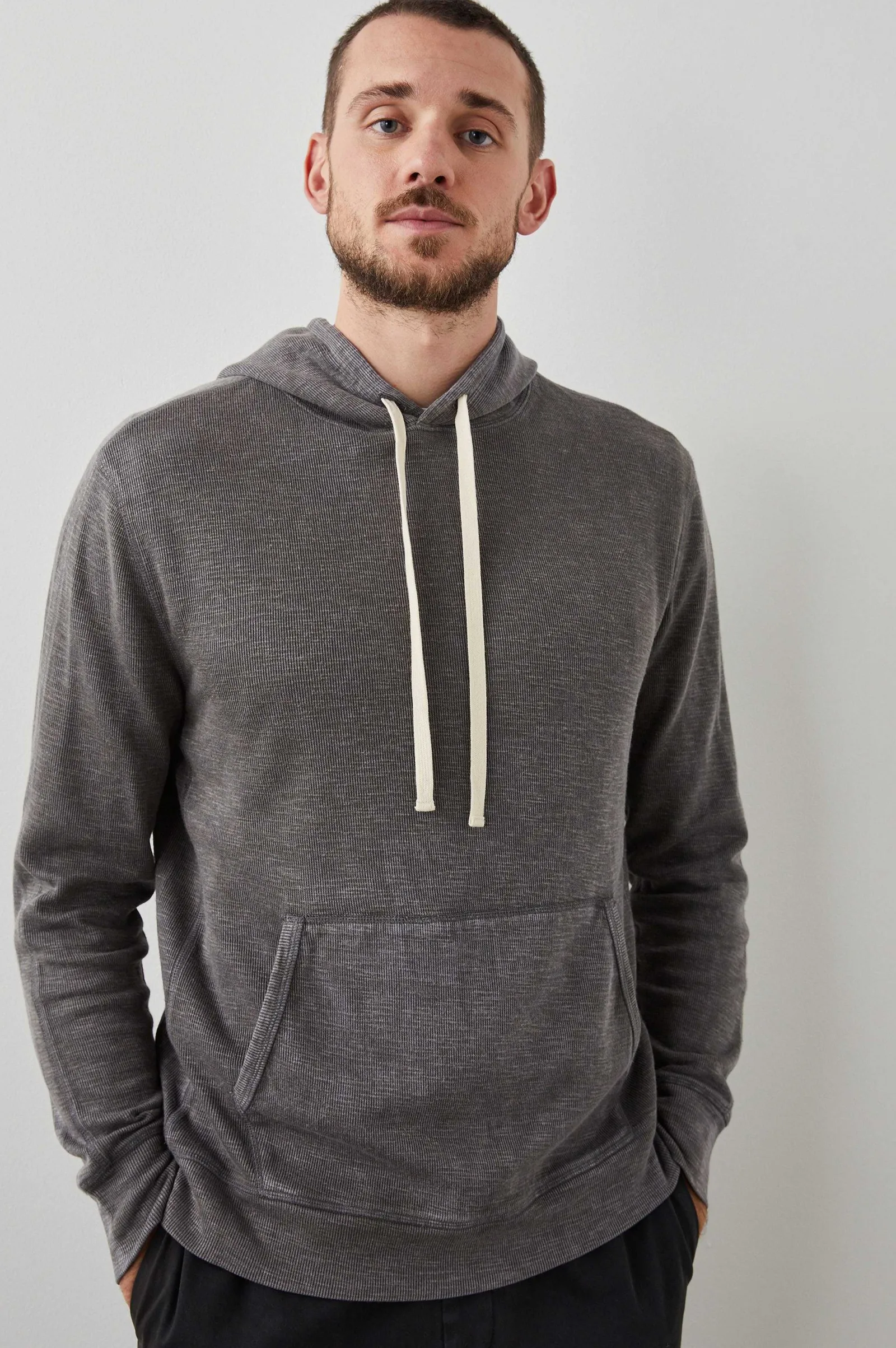Heren Rails Mammoet Hoodie - Gewassen Zwart