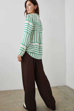 Vrouwen Rails Mara Shirt - Groene Lijnart