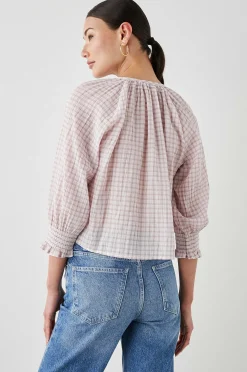 Vrouwen Rails Mariah Top - Zachte Rozen Ruit